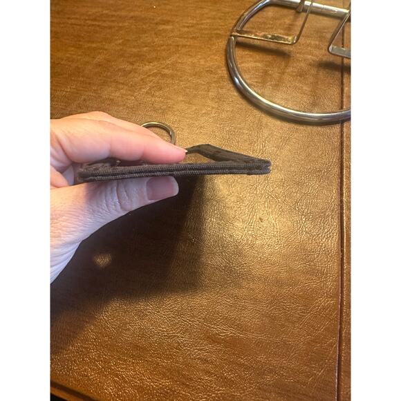 Dooney and Bourke Black Signature ID / Cardholder Keychain Women’s EUC - Picture 5 of 6